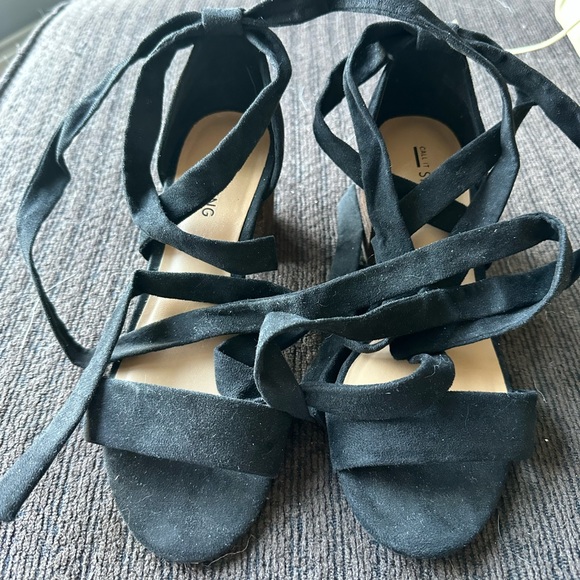 Call it Spring block heel sandals - Picture 1 of 3